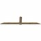 Ekena Millwork Eugene Rough Sawn Timber Gable Bracket, Douglas Fir, 108"W x 27"H x 2"D x 6"F, 6/12 Pitch GBW108X27X0206EUG00RDF - alternate 2